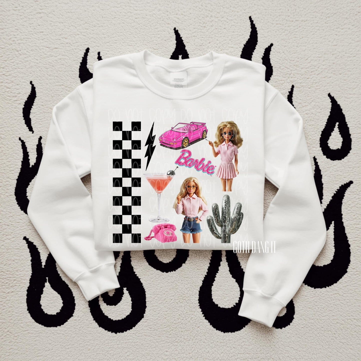Barb Collage Sweatshirt