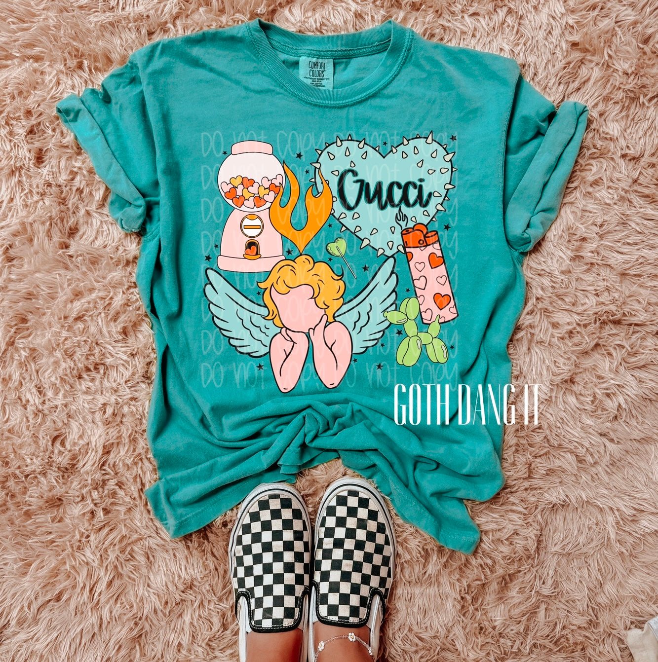 Cupid Valentine Collage Tee