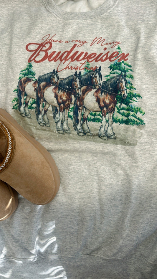 Clydesdale Christmas Crewneck