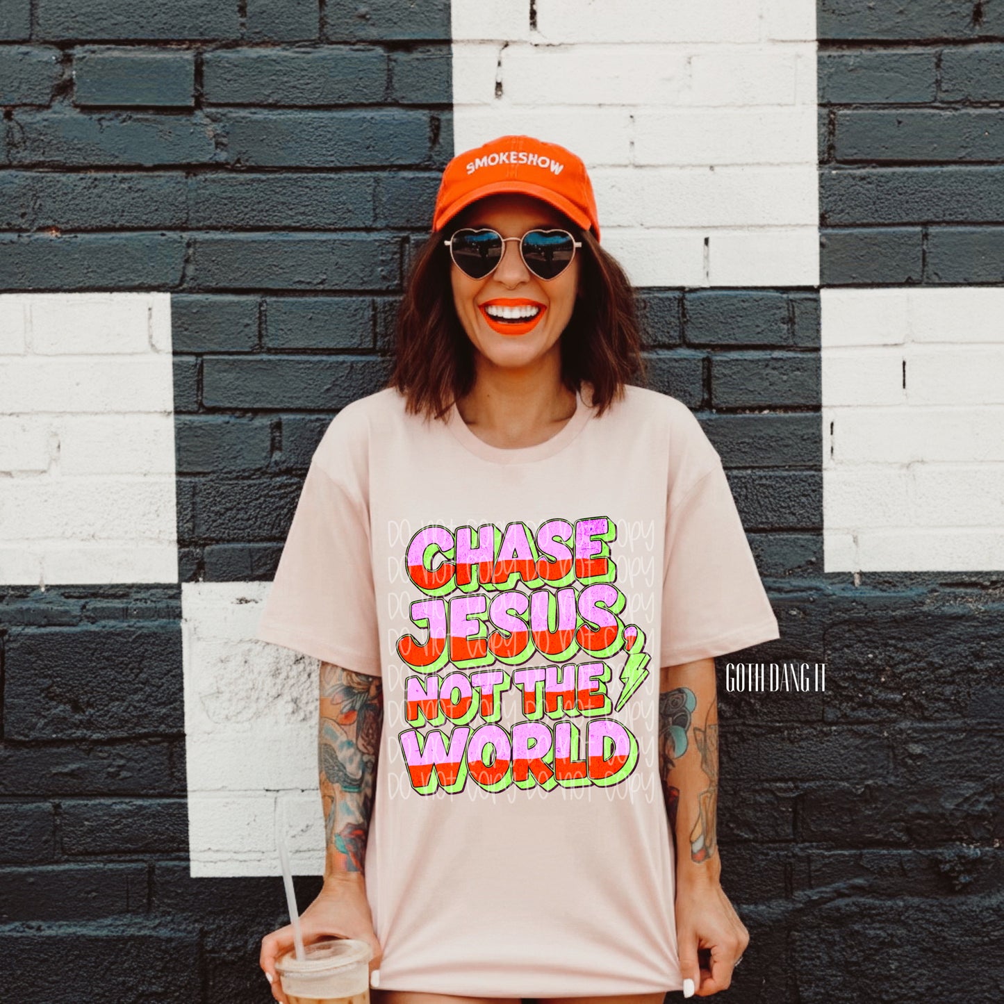 Chase Jesus Not The World Tee