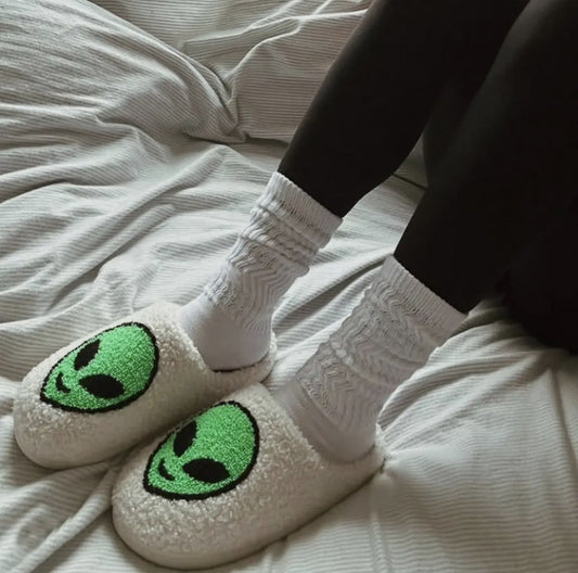 Beam Me Up Baby Slippers