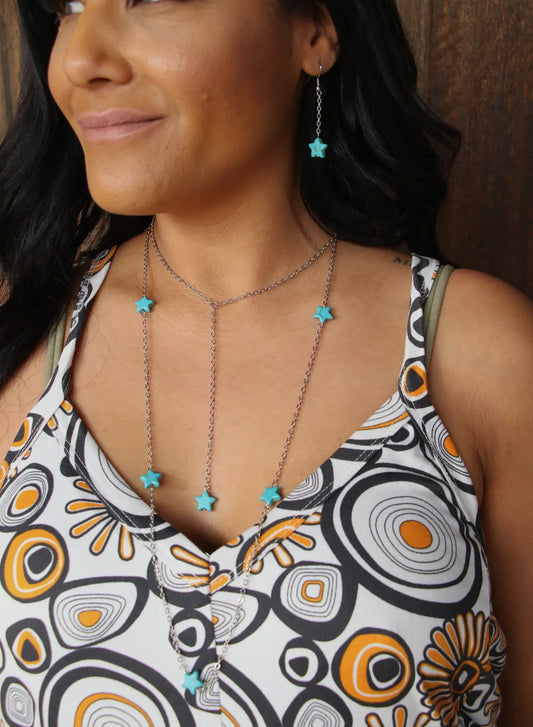Lariat Star Necklace