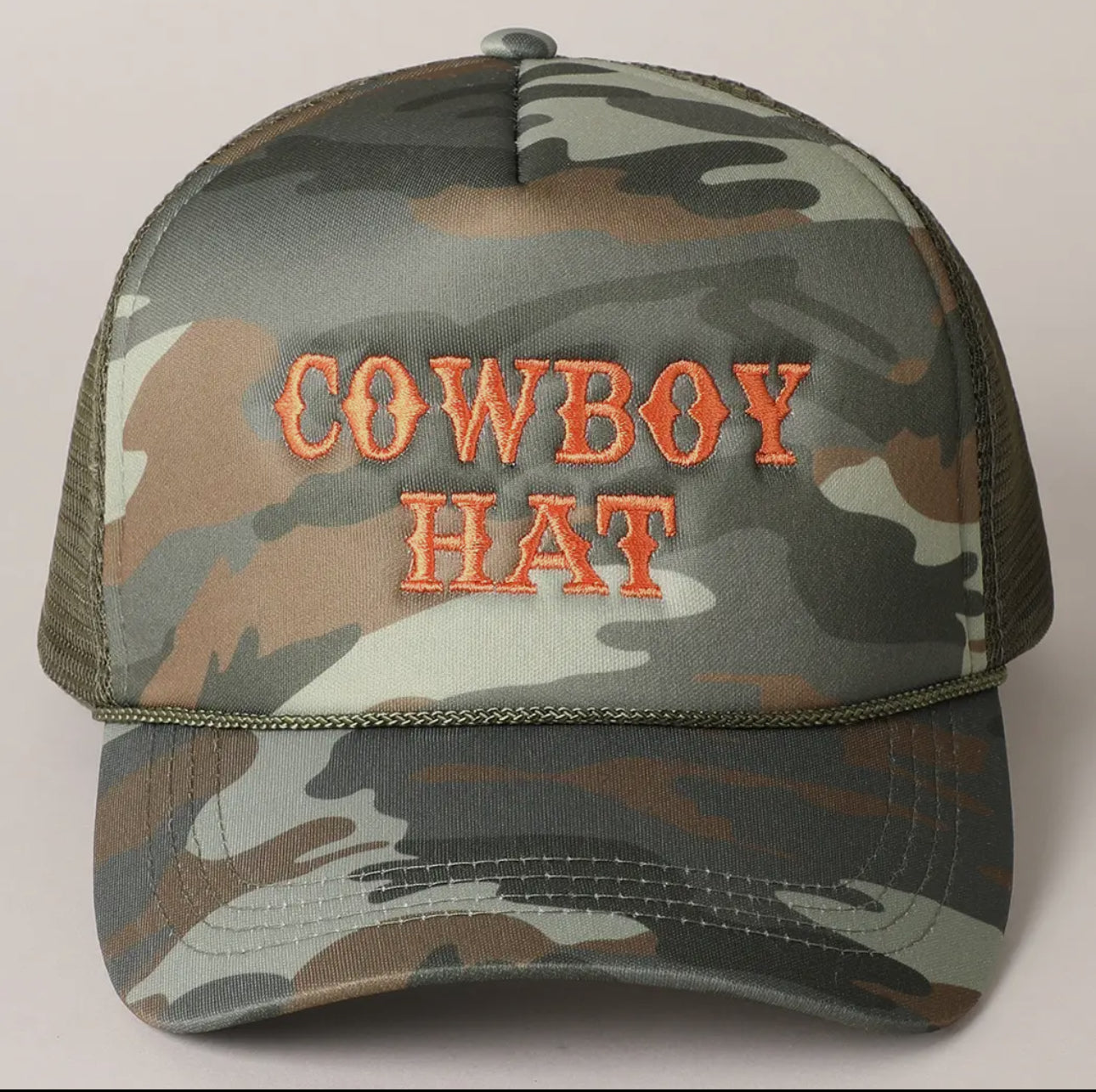 Cowboy Camo Hat
