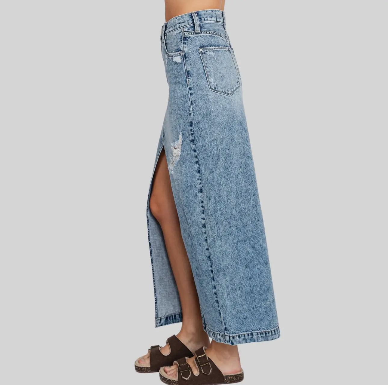 Dallas Days Denim Skirt