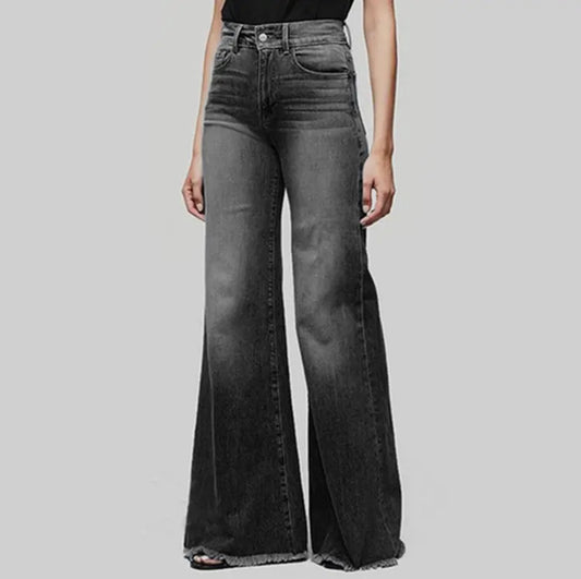 Black Frayed Jeans