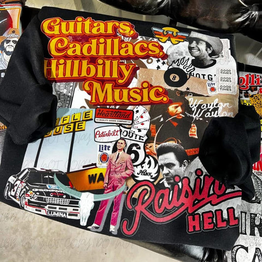 Raisin Hell Tee + Sweatshirt