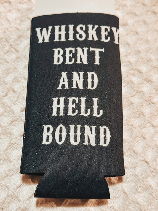 Whiskey Bent Hell Bound Slim Can Cooler